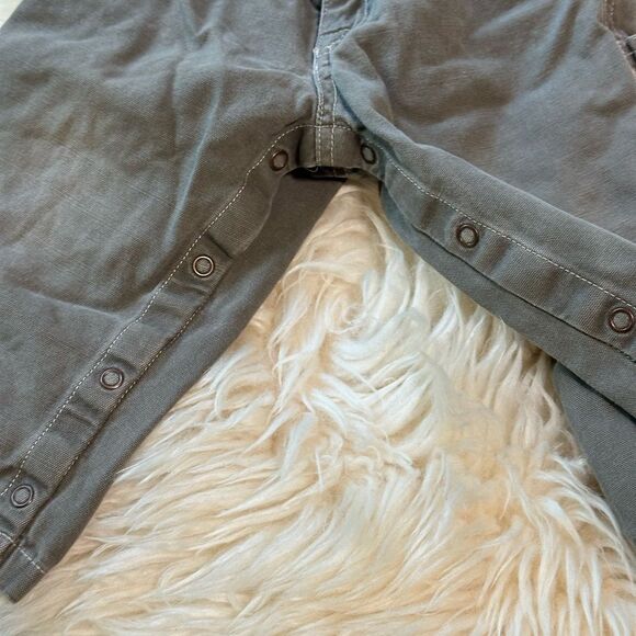 Vtg Baby GAP xl 18-24 months vintage workwear pants green grey - Picture 4 of 7